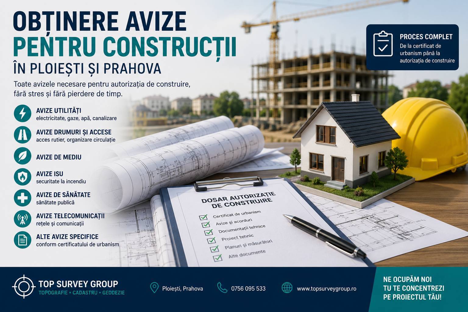 Obținere avize pentru construcții în Ploiești –  tot ce trebuie să știi înainte de începerea proiectului
